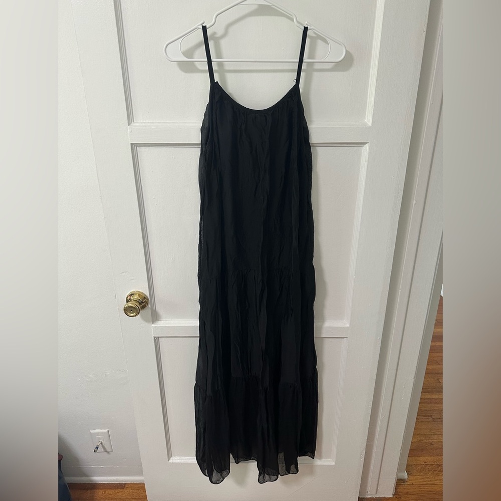 Elegant Black Maxi Dress